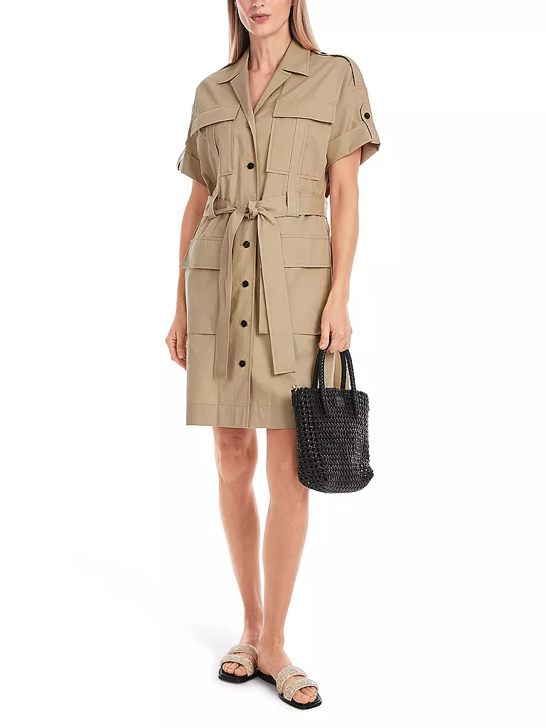 MARC CAIN | Minivestido | Marrón claro