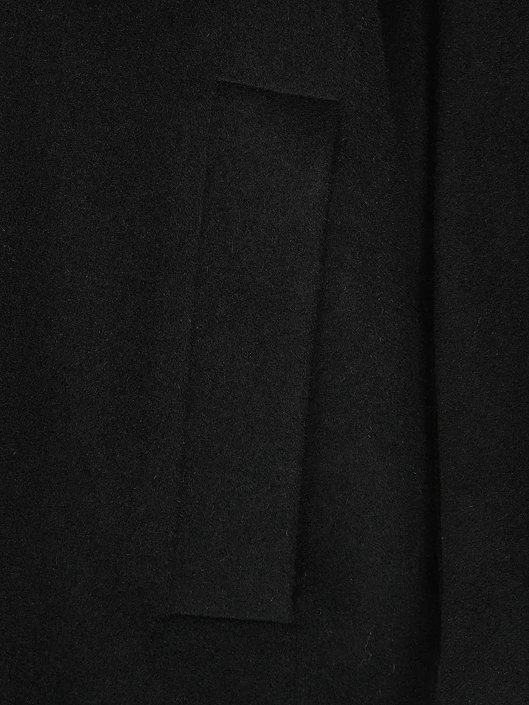 MARC CAIN | Nombre del producto: Abrigo de lana
Marca: MARC CAIN
Color: negro
Categorías: Moda, Mujer

Largo de manga: Manga larga
Material: Alpaca
Forma del cuello: Cuello de solapa
Diseño: Color liso
Corte (Prenda exterior): Suelto
Estilo: Glamour
Detalles: Bolsi | 