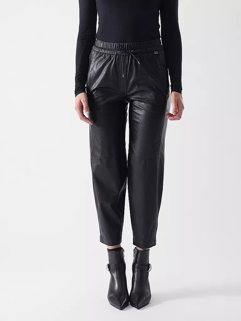 MARC CAIN | Pantalón de chándal efecto cuero RANCHI | 