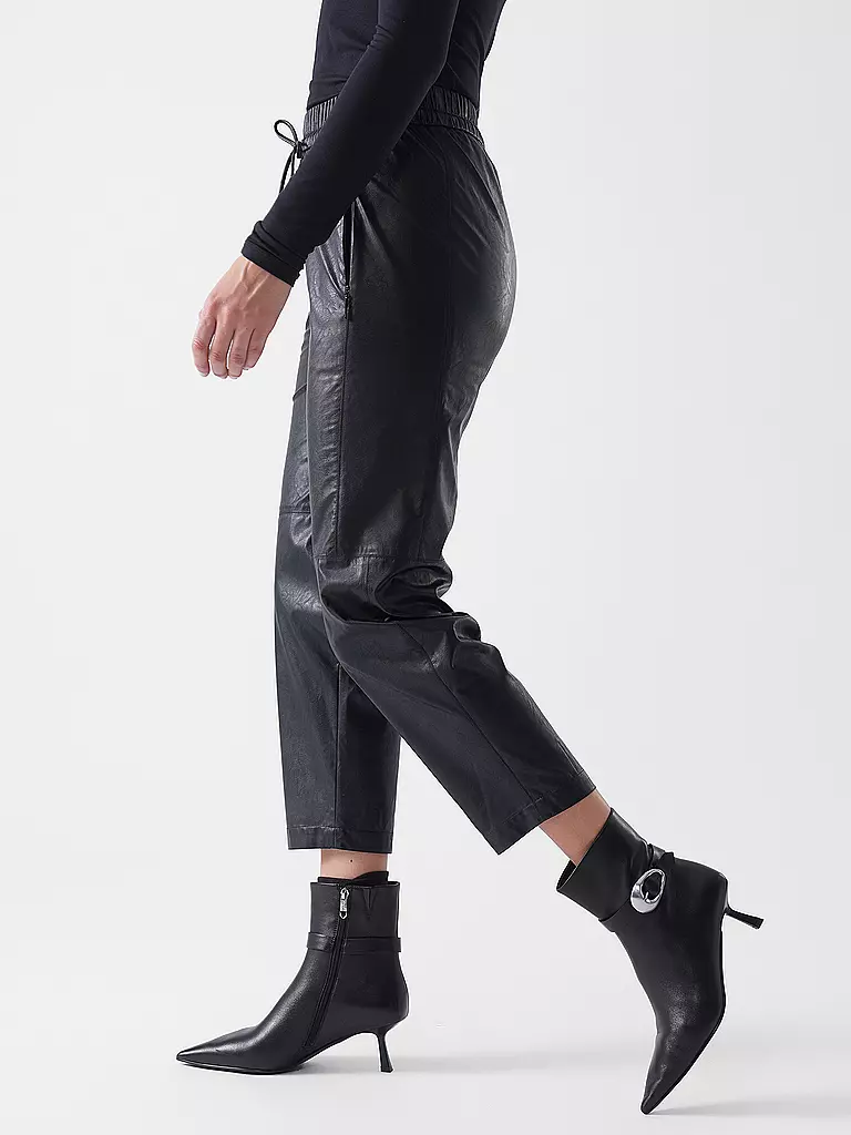 MARC CAIN | Pantalón de chándal efecto cuero RANCHI | 