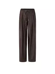 MARC CAIN | Pantalón de efecto cuero | Marrón