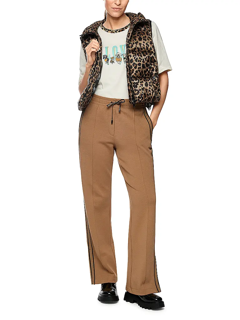 MARC CAIN | Pantalón de pernera ancha WASHINGTON | Marrón claro