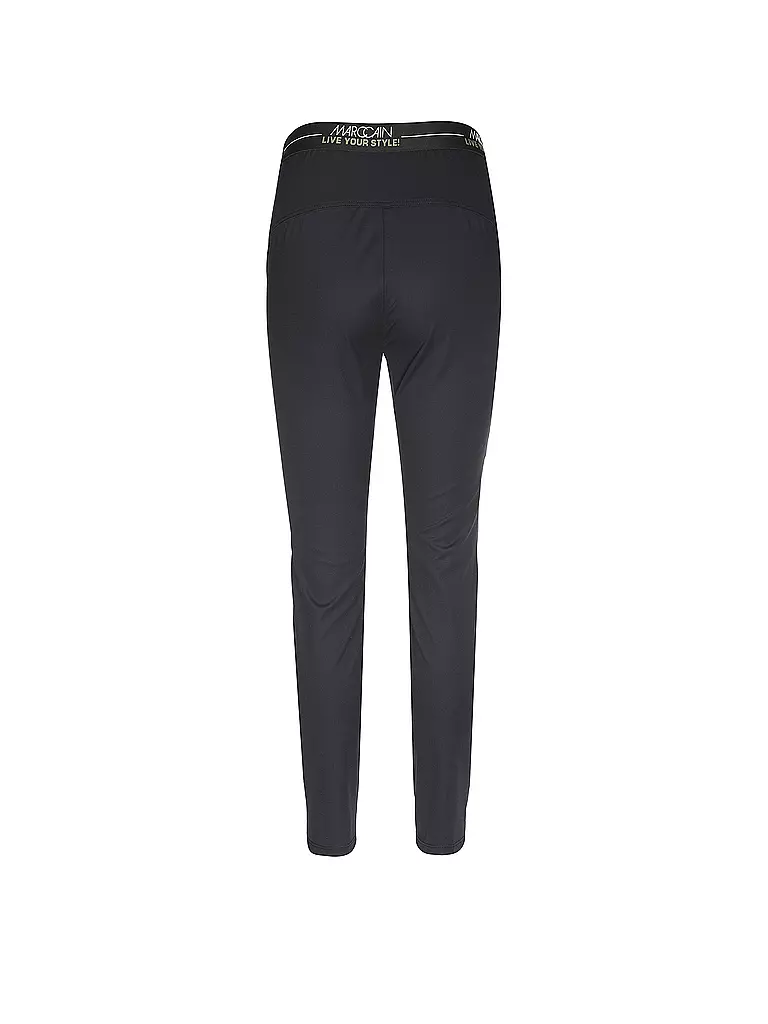 MARC CAIN | Pantalón de talle alto SINNAR | Negro