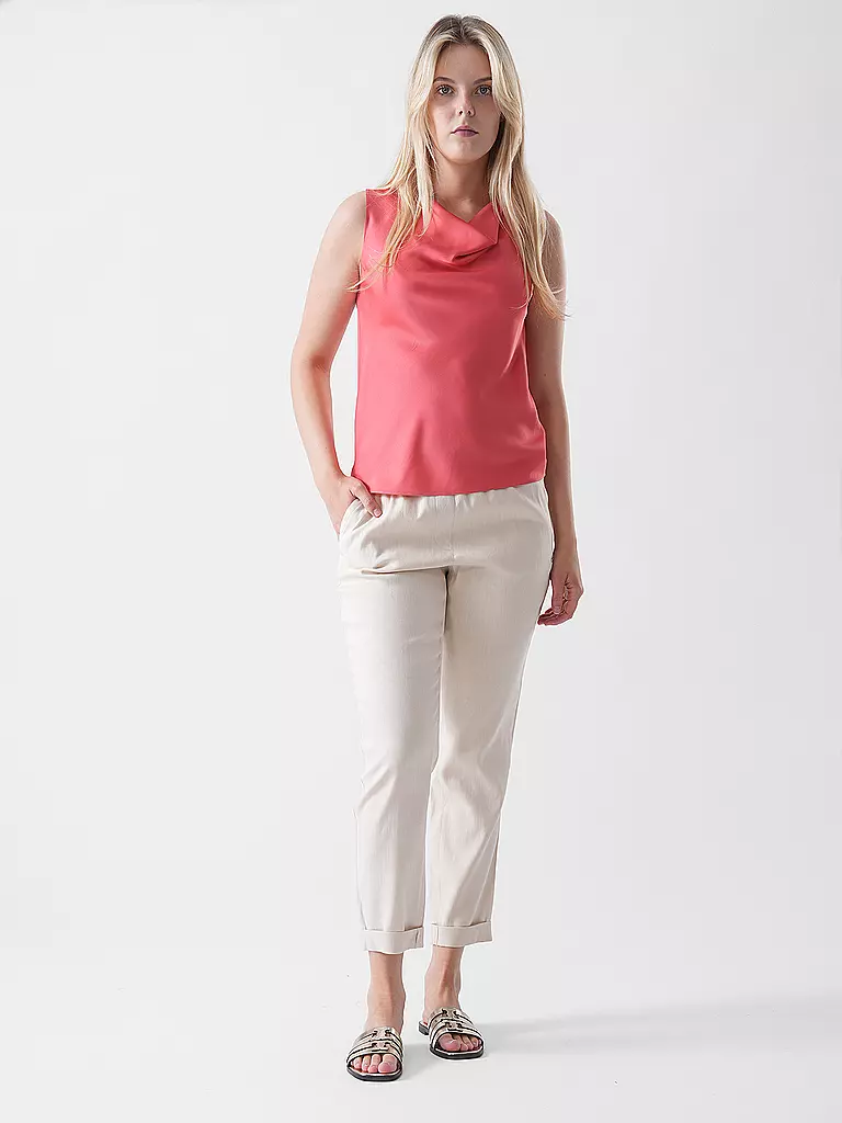 MARC CAIN | Pantalón de vestir 7/8 RHODOS | Crema