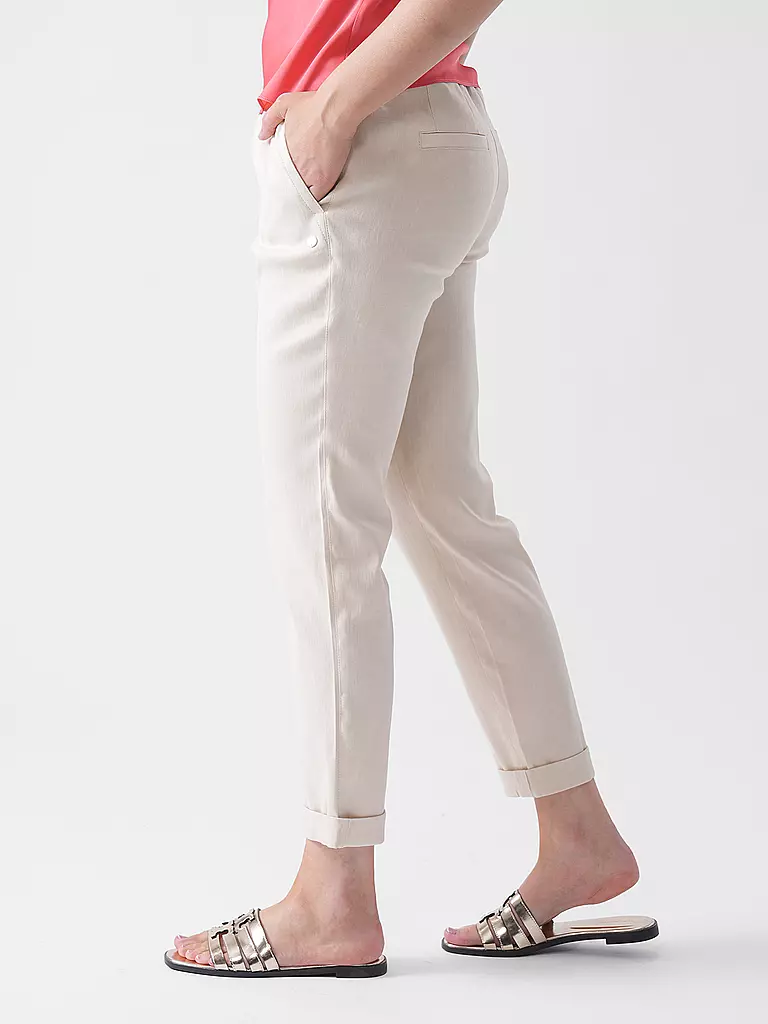 MARC CAIN | Pantalón de vestir 7/8 RHODOS | Crema