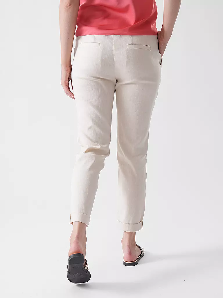 MARC CAIN | Pantalón de vestir 7/8 RHODOS | Crema