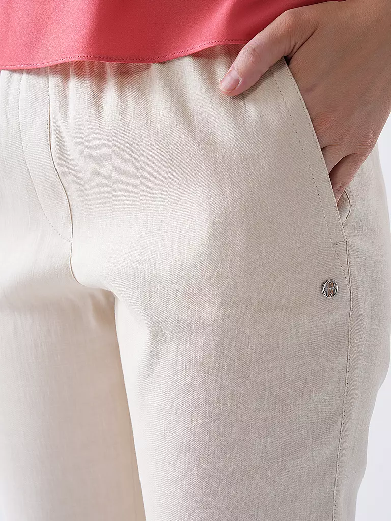MARC CAIN | Pantalón de vestir 7/8 RHODOS | Crema