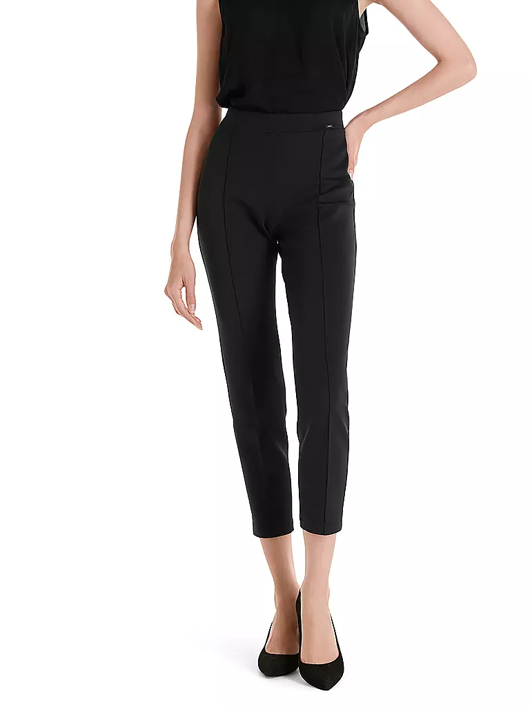 MARC CAIN | Pantalón de vestir 7/8 | schwarz