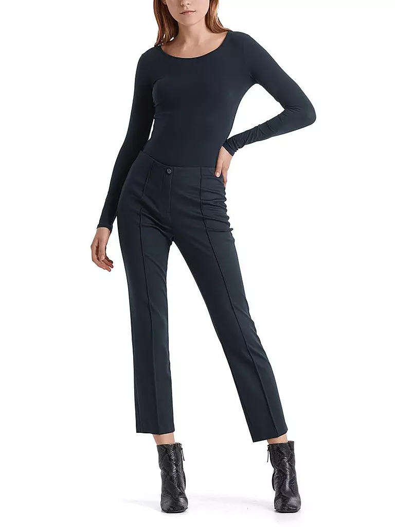 MARC CAIN | Pantalón de vestir 7/8 | Azul oscuro