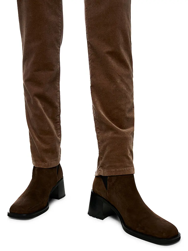 MARC CAIN | Pantalón de vestir SIENA | Marrón