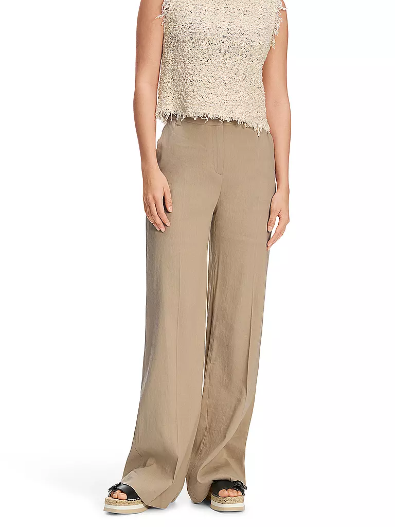 MARC CAIN | Pantalón de vestir WAUKEE | Marrón claro
