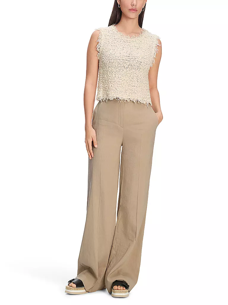 MARC CAIN | Pantalón de vestir WAUKEE | Marrón claro