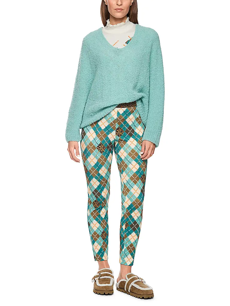 MARC CAIN | Pantalón Jogging Fit 7/8 SOFIA | Menta