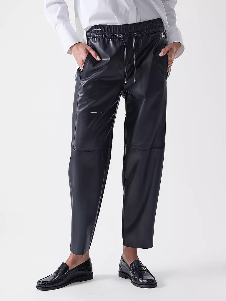 MARC CAIN | Pantalón Jogging Fit efecto piel RANCHI | 