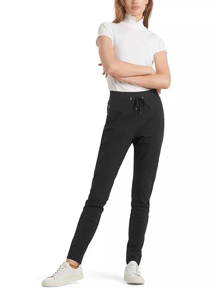MARC CAIN | Pantalón Jogging Fit | Negro