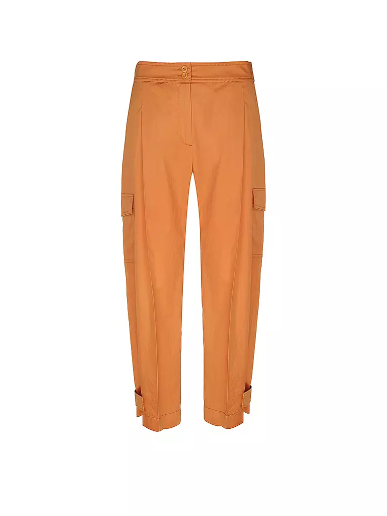 MARC CAIN | Pantalones cargo WELS de corte ancho | Naranja