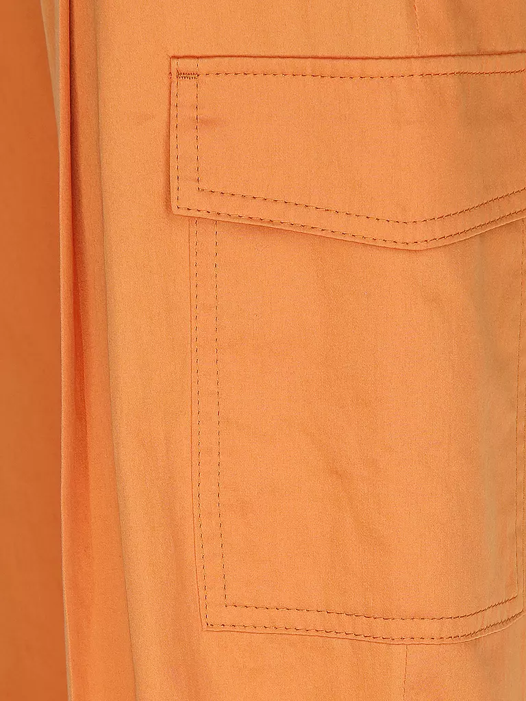 MARC CAIN | Pantalones cargo WELS de corte ancho | Naranja