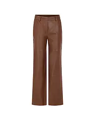 MARC CAIN | Pantalones de cuero WARRI | Marrón