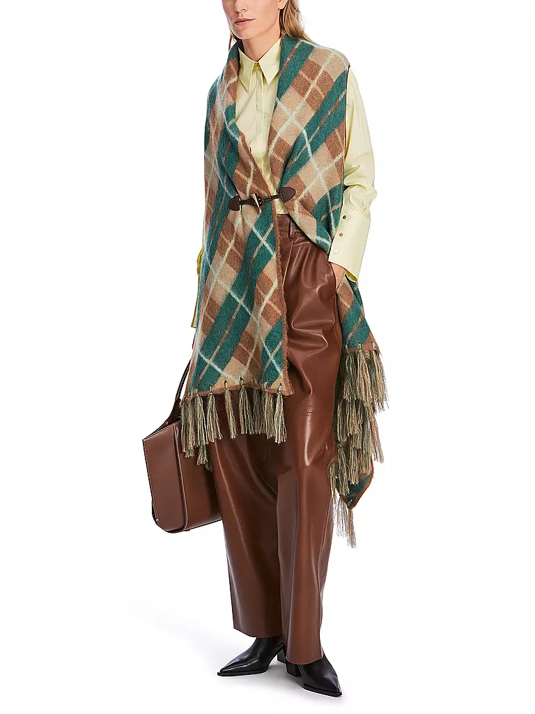 MARC CAIN | Poncho - Capa | Marrón claro