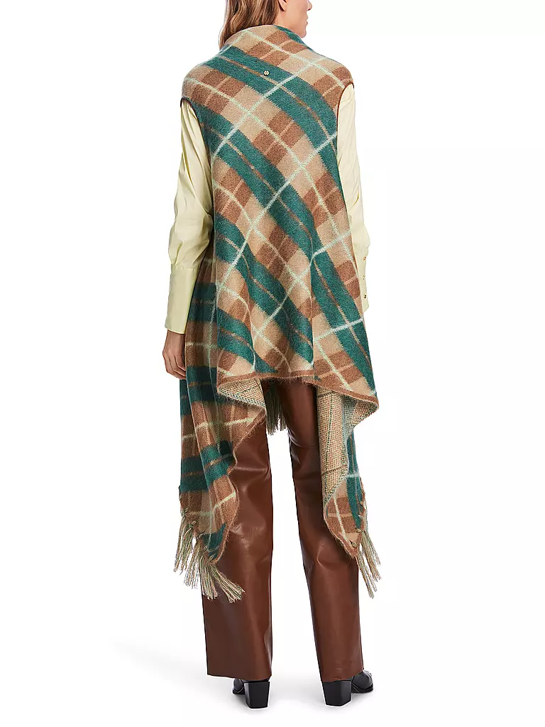 MARC CAIN | Poncho - Capa | Marrón claro