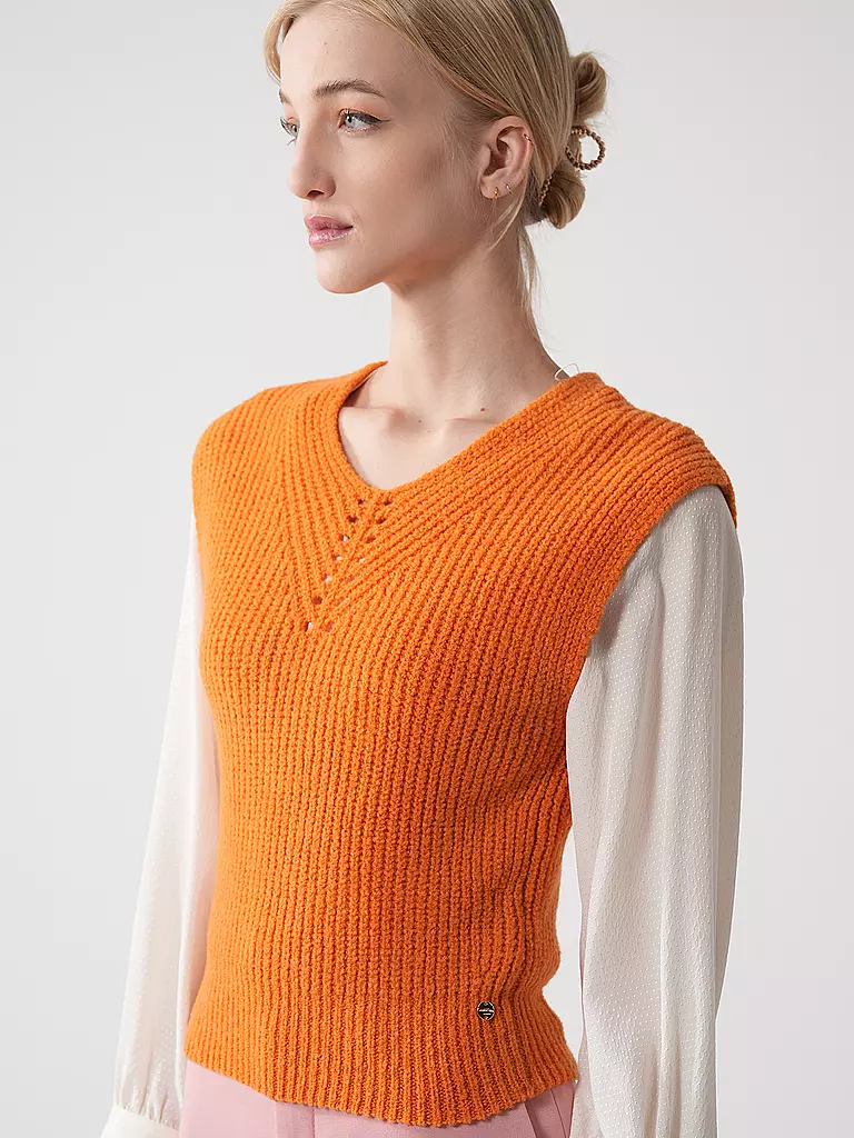 MARC CAIN | Pullunder | Naranja