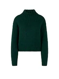 MARC CAIN | Jersey de cuello alto | Verde oscuro