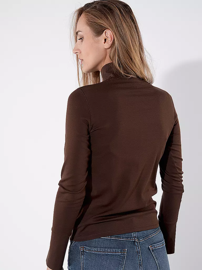 MARC CAIN | Rollkragenpullover | Marrón