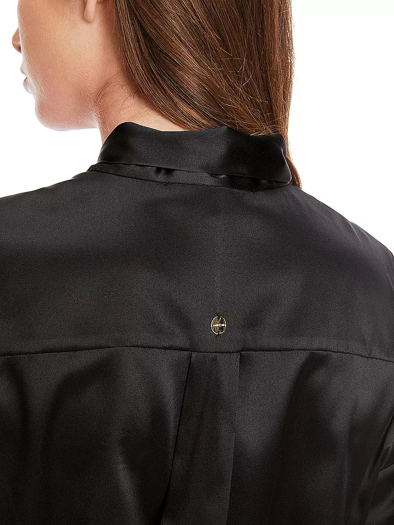 MARC CAIN | Seidenbluse | Negro