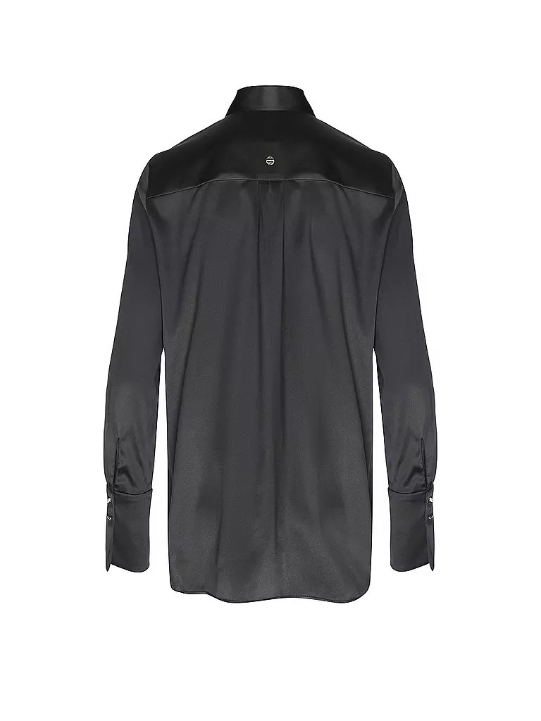 MARC CAIN | Seidenbluse | Negro