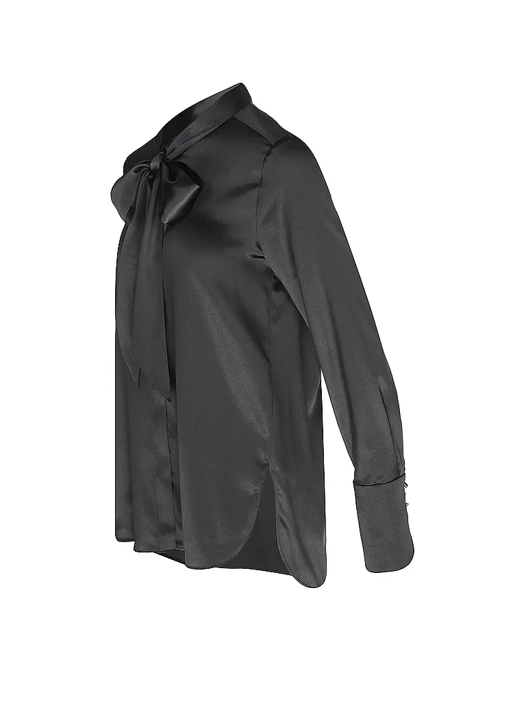 MARC CAIN | Seidenbluse | Negro