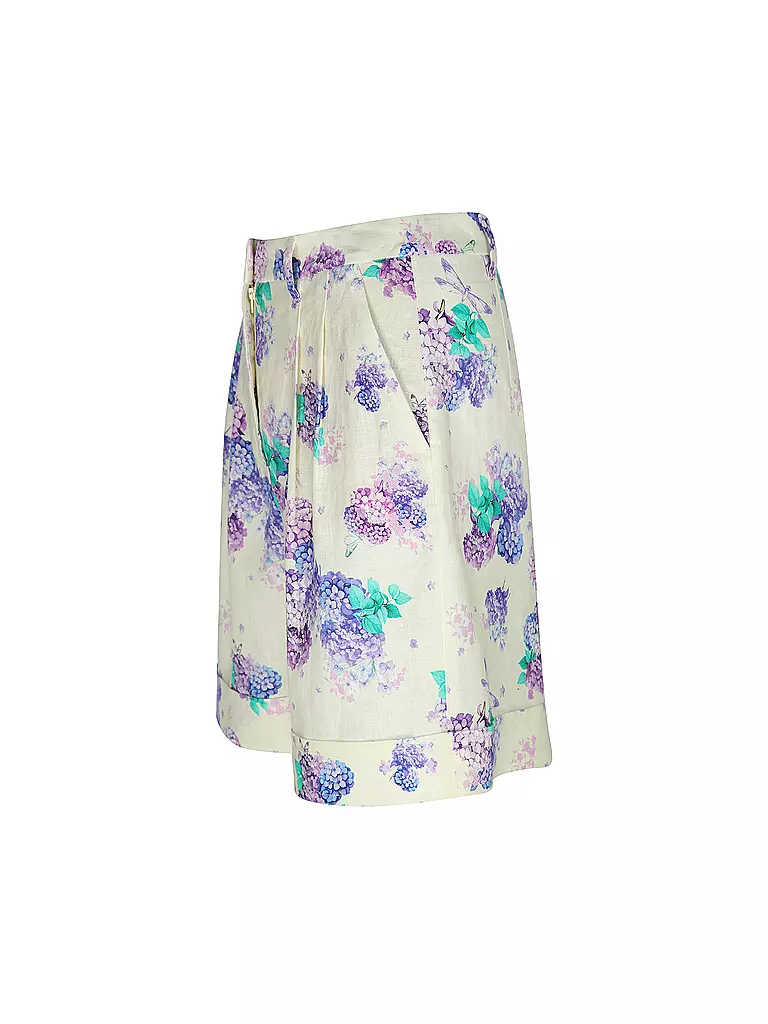 MARC CAIN | Shorts de lino | Crema