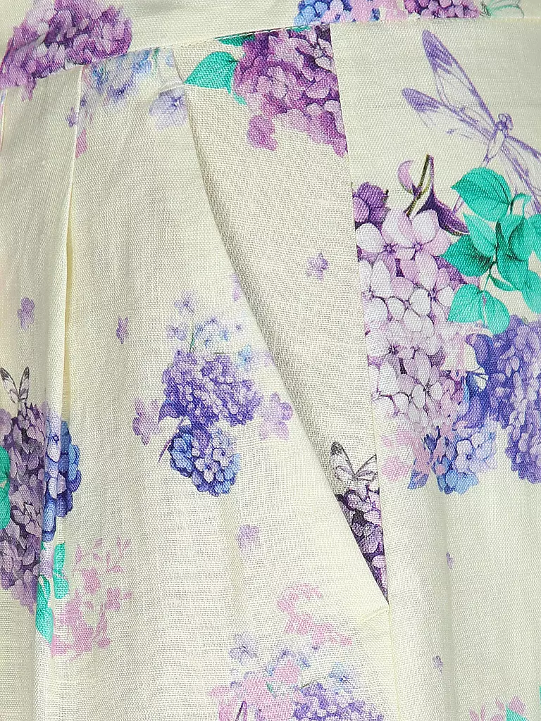 MARC CAIN | Shorts de lino | Crema