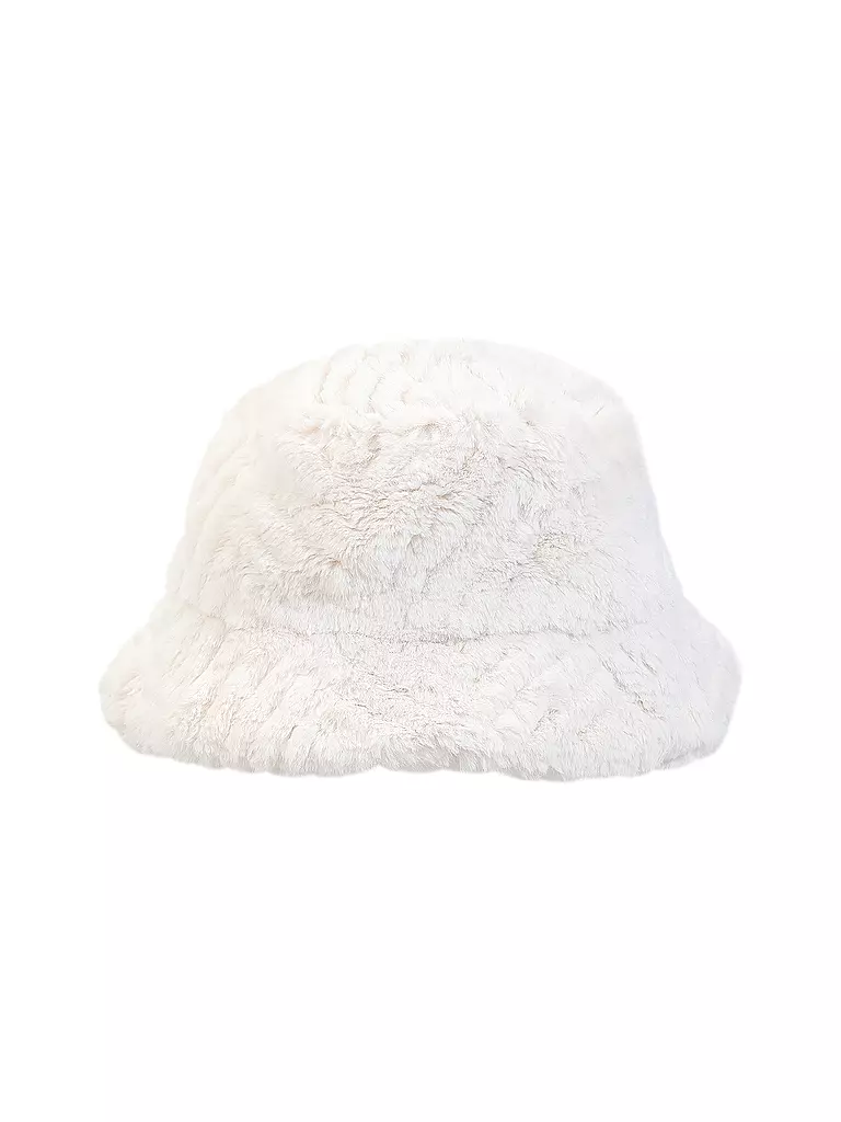 MARC CAIN | Sombrero con aspecto de piel | Gris