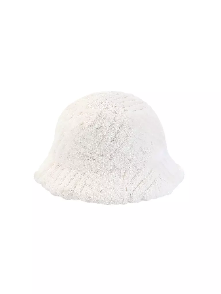 MARC CAIN | Sombrero con aspecto de piel | Gris