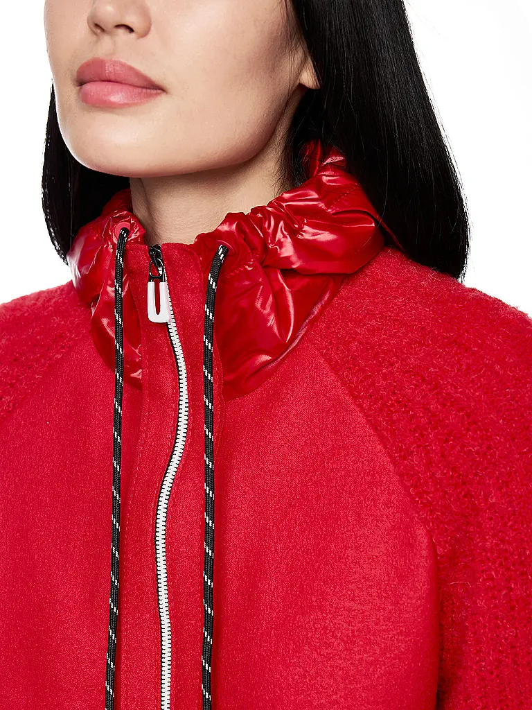 MARC CAIN | Strickjacke  | Rojo oscuro