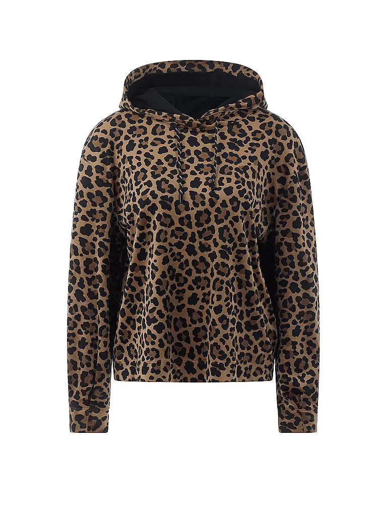 MARC CAIN | Sudadera con capucha - Hoodie | Marrón claro