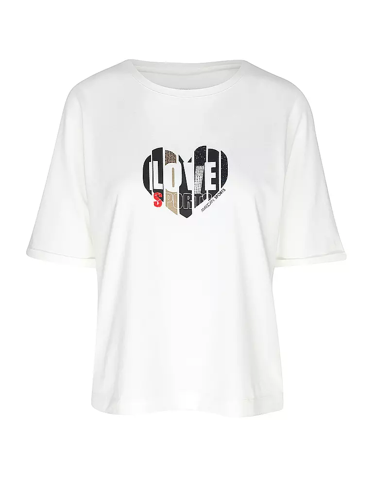 MARC CAIN | T-Shirt  | Blanco