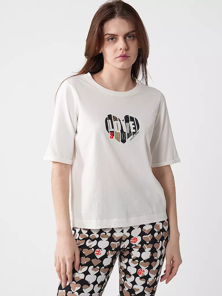 MARC CAIN | T-Shirt  | Blanco