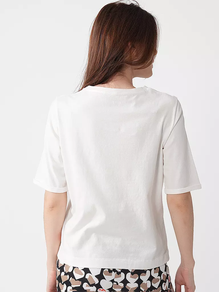 MARC CAIN | T-Shirt  | Blanco