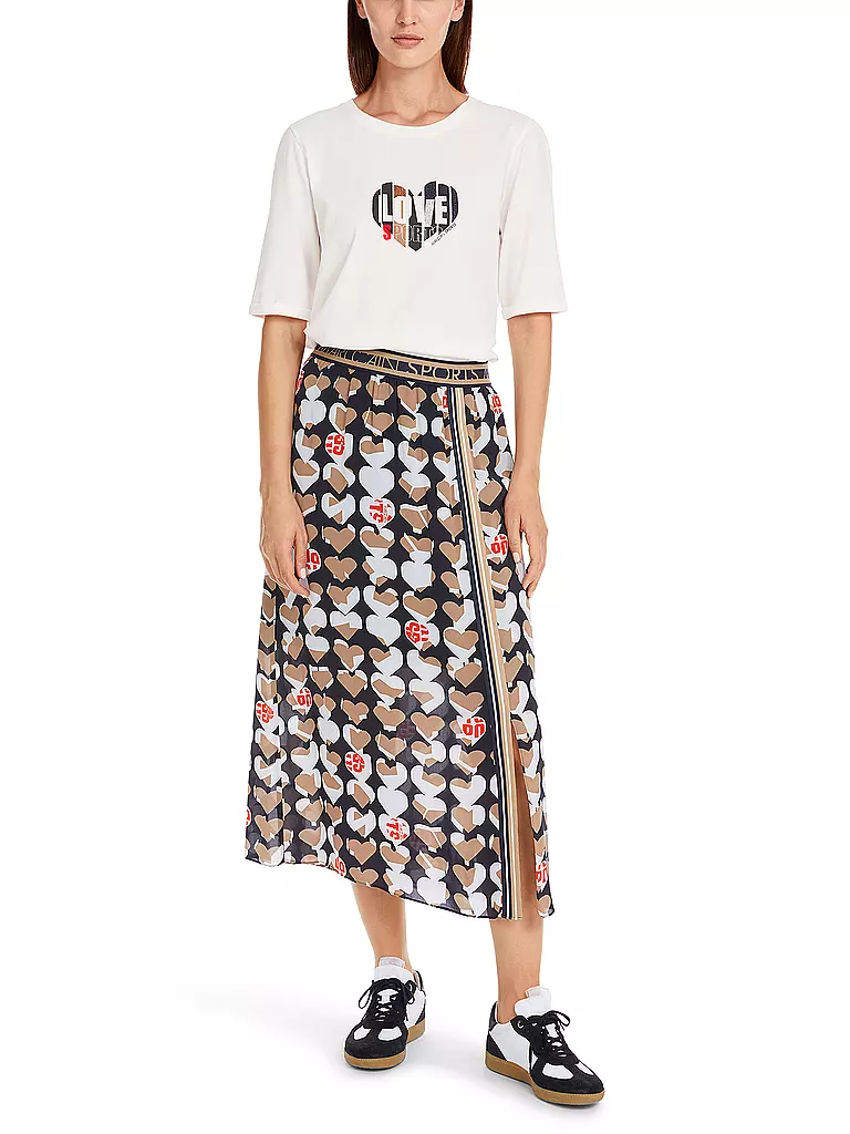 MARC CAIN | T-Shirt  | Blanco