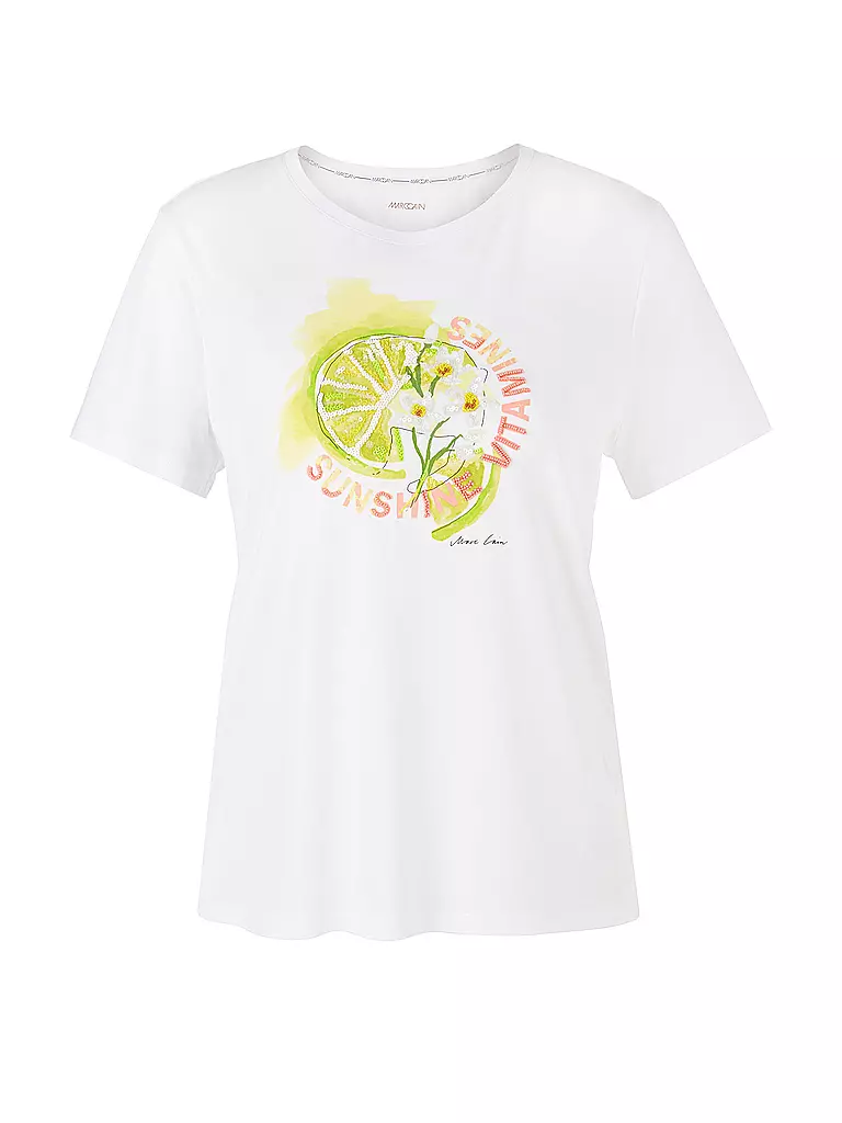 MARC CAIN | T-Shirt | Blanco