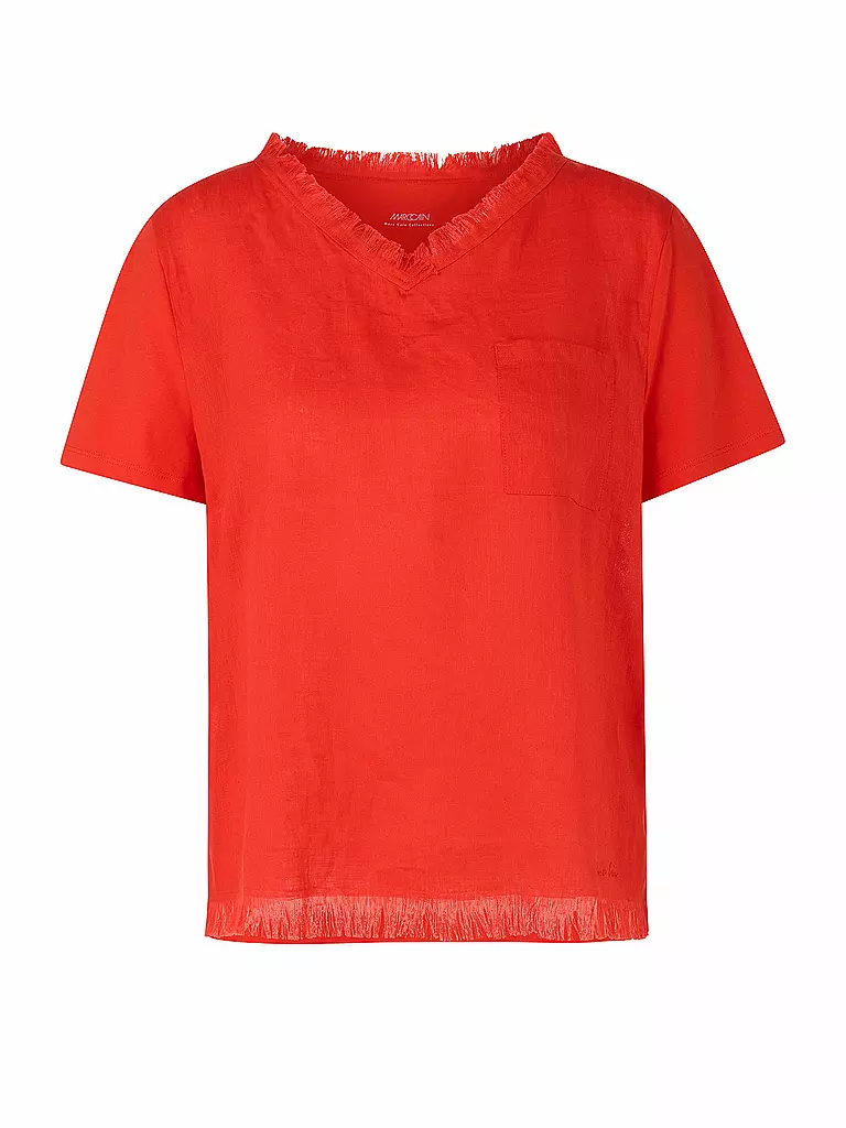 MARC CAIN | T-Shirt | Rojo
