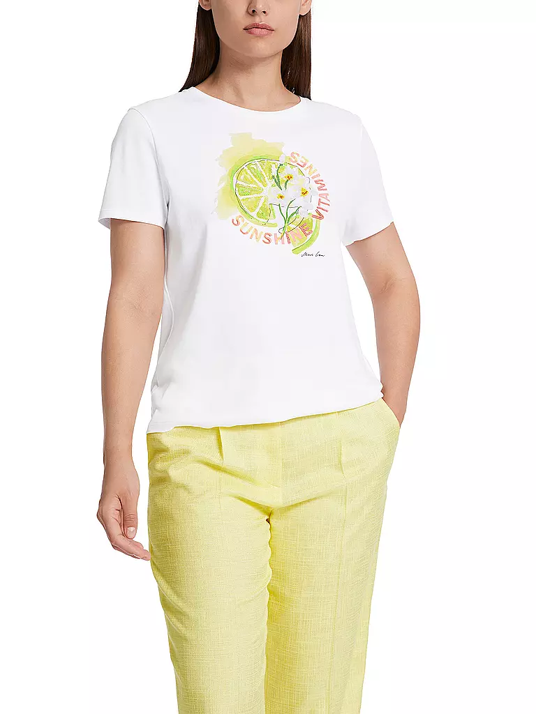 MARC CAIN | T-Shirt | Blanco