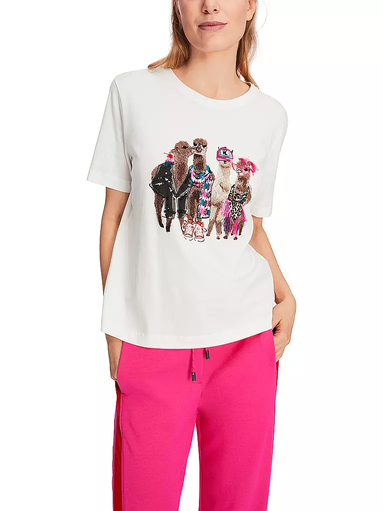 MARC CAIN | T-Shirt | Blanco