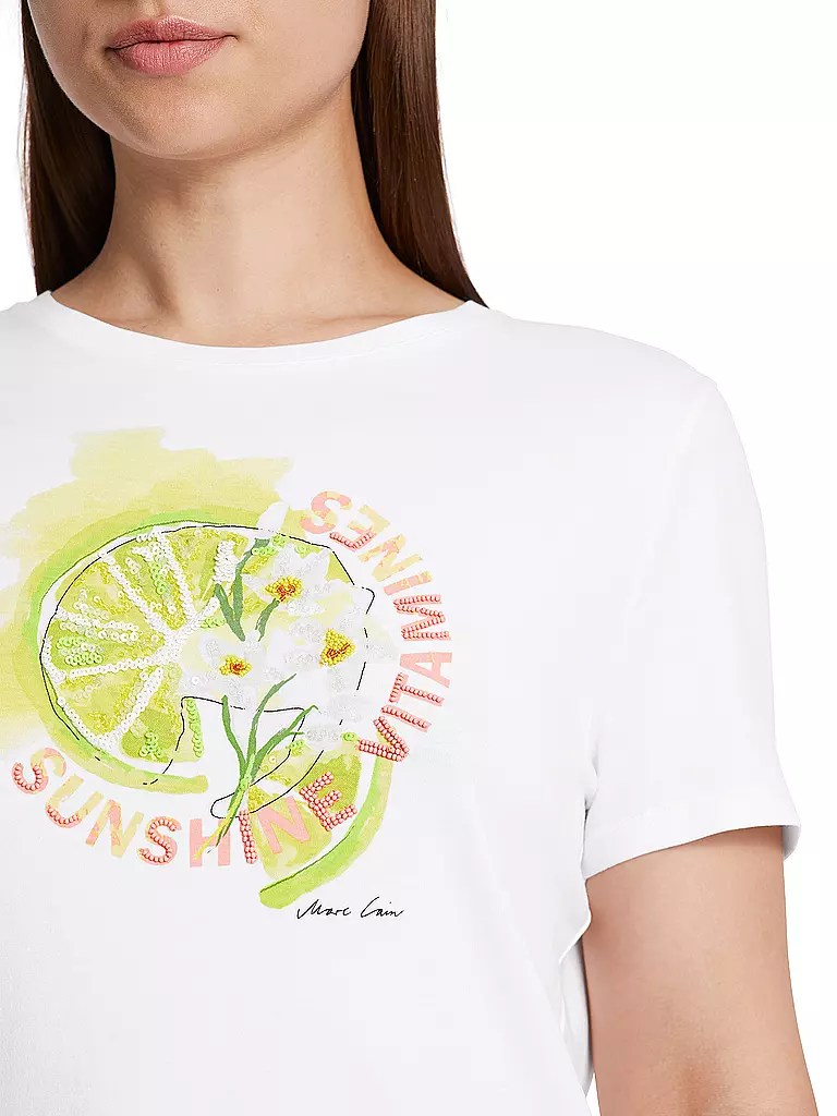 MARC CAIN | T-Shirt | Blanco