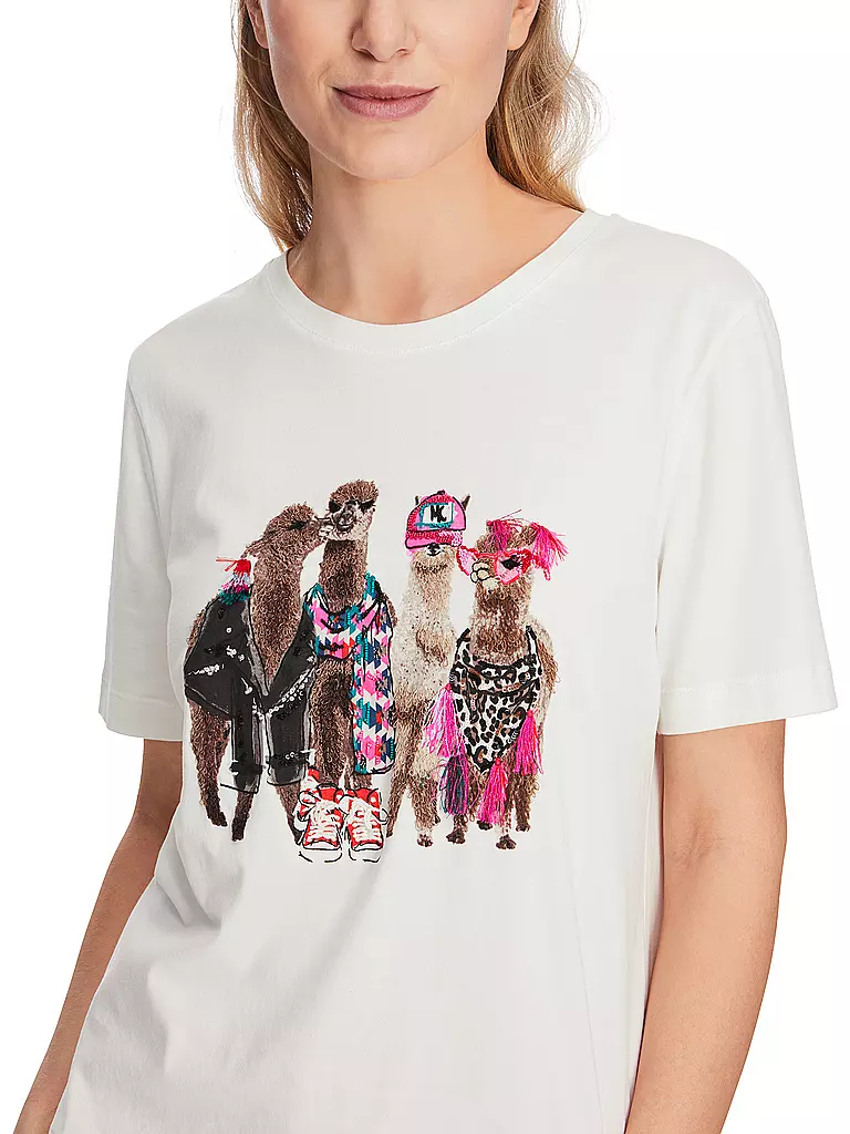 MARC CAIN | T-Shirt | Blanco