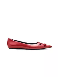 MARC JACOBS | Bailarina THE CAT | Rojo oscuro