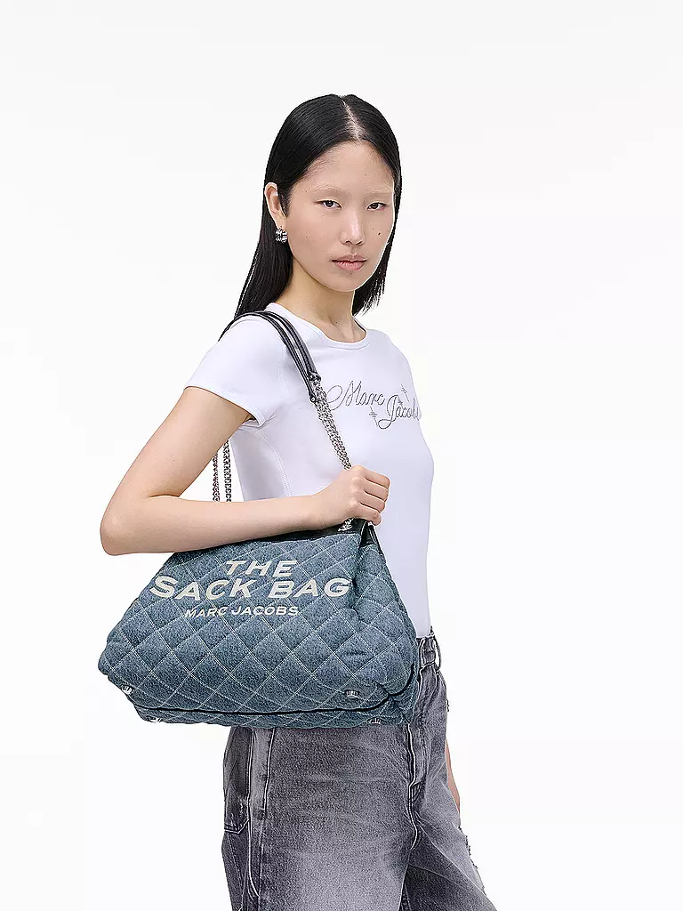 MARC JACOBS | Bolso - Shopper THE LARGE CHAIN SACK | Azul