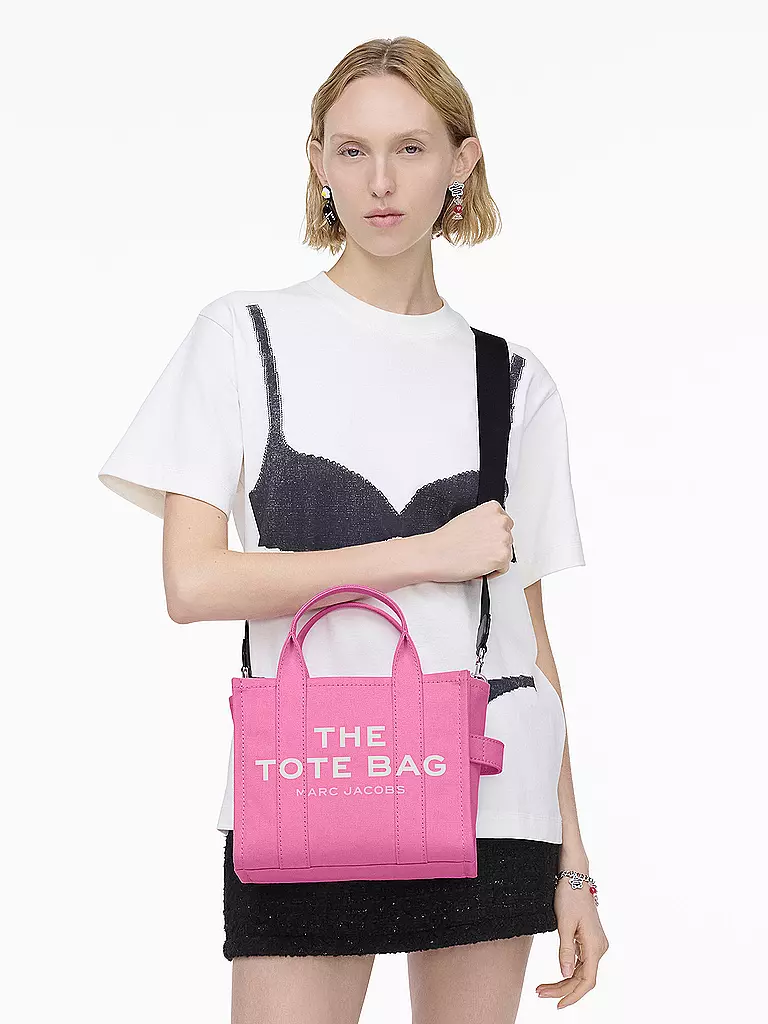 MARC JACOBS | Bolso - Tote Bag THE MEDIUM TOTE CANVAS | Rosa