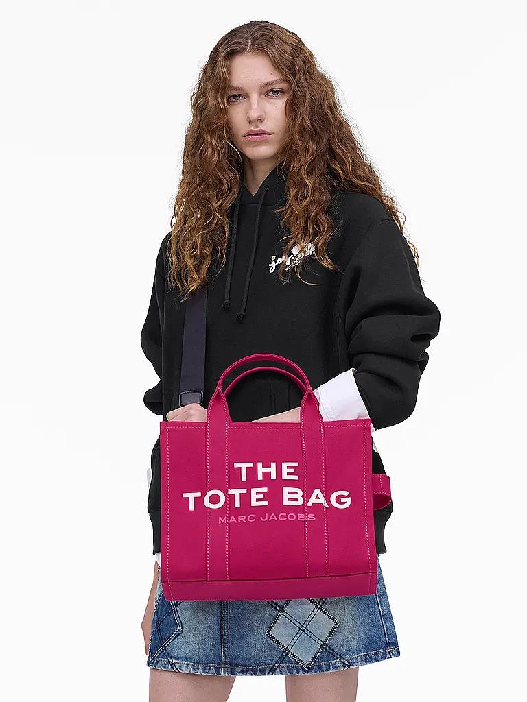 MARC JACOBS | Bolso - Tote Bag THE MEDIUM TOTE CANVAS | Fucsia